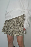 STRAP SHIRRING SLEEVE T
