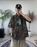 Denib Camo Work Short Sleeve Shirt