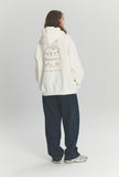 Poodles Embroidered Hoodie