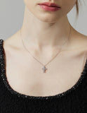 Essence Lab Diamond Cross Necklace