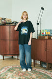 DTP Meoww CAT Short Sleeve T-shirt