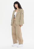WIDE SNAP BLAZER
