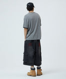BASIC LOGO STRIPE RINGER TEE