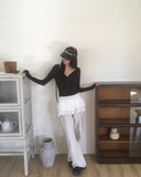 Aren Hood Wrap Long Sleeve T-Shirt