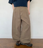 [unisex] Miglon Pintuck Cotton Wide Pants
