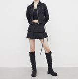 Kenny String Pleats Skirt