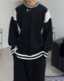 Daylan Color Matching Oversized Knit