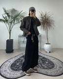 Fez Vintage Washing Leather Jacket