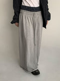 Wilke Cut Banding Long Skirt