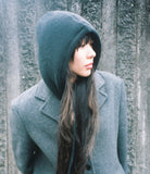 Two button hoodie balaclava