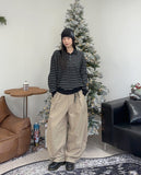 Heady Stripe Collar Knit