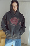 Cupid Crop Pigment Hoodie