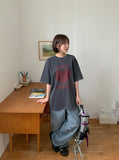 [unisex] Halon Pigment Printing Over Short Sleeve Tee