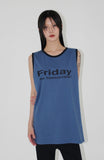 FRI RINGER SLEEVELESS