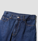 Washed Tapered Denim Pants