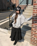 Penny Frill Tiered Skirt
