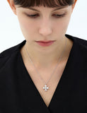 Essence Silver (W) Moissanite Bain Necklace M