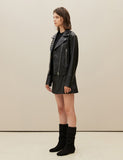 Mini Leather Skirt