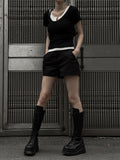 Laz Henley Neck Sleeveless