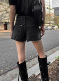 Fog Black Shorts