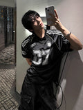 Mesh Track Short Sleeve Tee