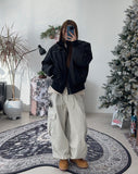 Leanne Pigment Balloon Cargo Pants