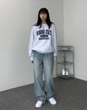 Deueddy Washing Long Wide Denim Pants