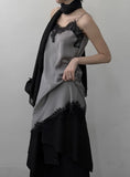 Silver Lace Slip One Piece