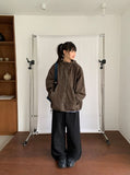 [unisex] Filta Washing Cotton Hood Zip-Up Jacket