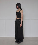 Asymmetrical Wide Pants
