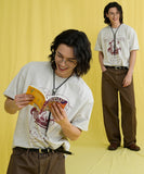 Happy World Short Sleeve T-shirt