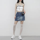 Ferran Pintuck Sleeveless (belt Set)