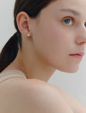 Essence 14K (Y) Lab-worn Diamond Princess Piercing 0.5CT