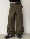 Hoku Pintuck Low Cargo Pants