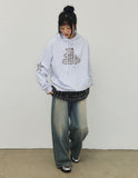 ANGEL BEAR CHECK Hoodie