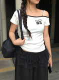 Vite Tiered Layered Mini Wrap Skirt