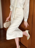 Cordell Tie Puff Blouse (Sleeveless Set)