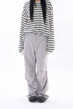 Volt string loose parachute pants
