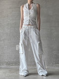 Miru Two Way Button Sleeveless