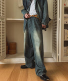 Life Balloon Snap Denim Pants
