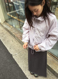 Neiro Cotton Dot Maxi Long Skirt
