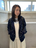 Mannaco Flower Hood Zip-up