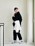 Original Plain Loose Fit Hoodie