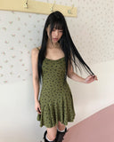 Couzel Flower Sleeveless One Piece