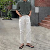 Brit Short Sleeve Collar Knit