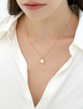 Penidor NEW Silver (Y) Necklace White Pearl