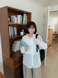 Yuriko Summer See-through Over Shirt