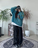 Bird Dyeing Box Hoodie