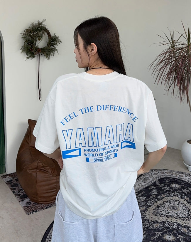 【SATIIIZ】Hess YAMAHA Short Sleeve T-Shirt SATIIIZ (サティーズ) - ヘススヤマハ半袖Tシャツ / Hess YAMAHA
