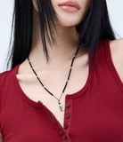 Fish bead necklace